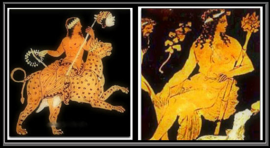 Dionysius (details on ancient greek vases).-