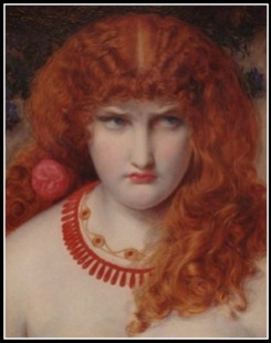 "Helen of Troy" by Anthony Frederick Augustus Sandys (19th century).