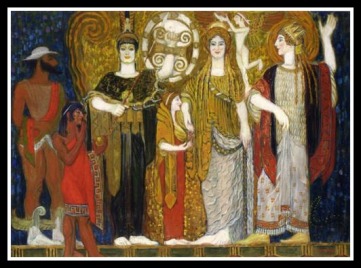 "The Crowning of Helen" by Frantisek Kupka (1906).