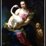 "Leda and the Swan" by Giambettino Cignaroli. (1756).