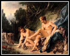 "Diana Leaving her Bath" by François Boucher (1742).