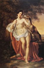 "Diana the Huntress" by Pelagio Palagi (1830).