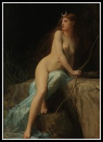 "Diana" by Jules Joseph Lefebvre (19th Century).
