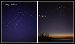 Constellations related to Ganymede: Aquarius and Aquila.