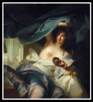 "Thalia" (Muse of comedy and idyllic poetry) by Jean-Marc Nattier. 1738.