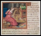 Filage à la quenouille. Boccace - "Le livre des cleres et nobles femmes" - 15th century.
