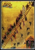 "The Ladder of Divine Ascent", late 12th century icon at Saint Catherine's Monastery, Mount Sinai.